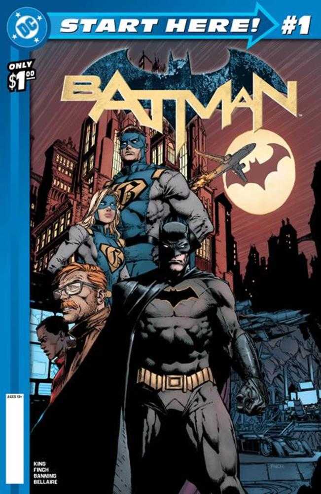 DC START HERE BATMAN (2016) #1 (REBIRTH)