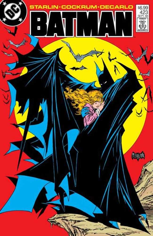 BATMAN #423 FACSIMILE EDITION COVER C TODD MCFARLANE FOIL VARIANT (2026) Comic