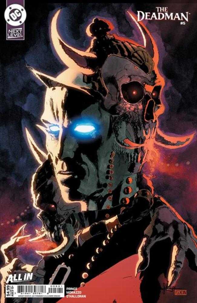 DEADMAN #5 COVER B JAVI FERNANDEZ CARD STOCK VARIANT (DC 2026) 1st Print Comic