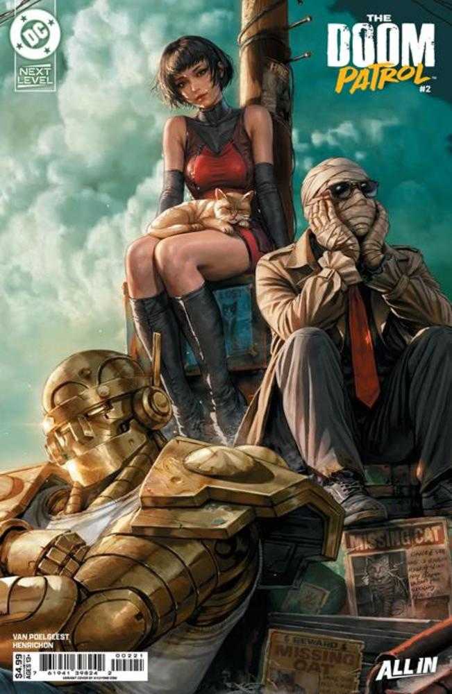 DOOM PATROL #2 COVER B KYUYONG EOM CARD STOCK VARIANT (DC 2026) 1st Print Comic