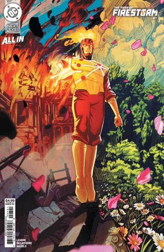 FURY OF FIRESTORM #7 COVER B NIMIT MALAVIA CARD STOCK VARIANT (DC 2026) Comic