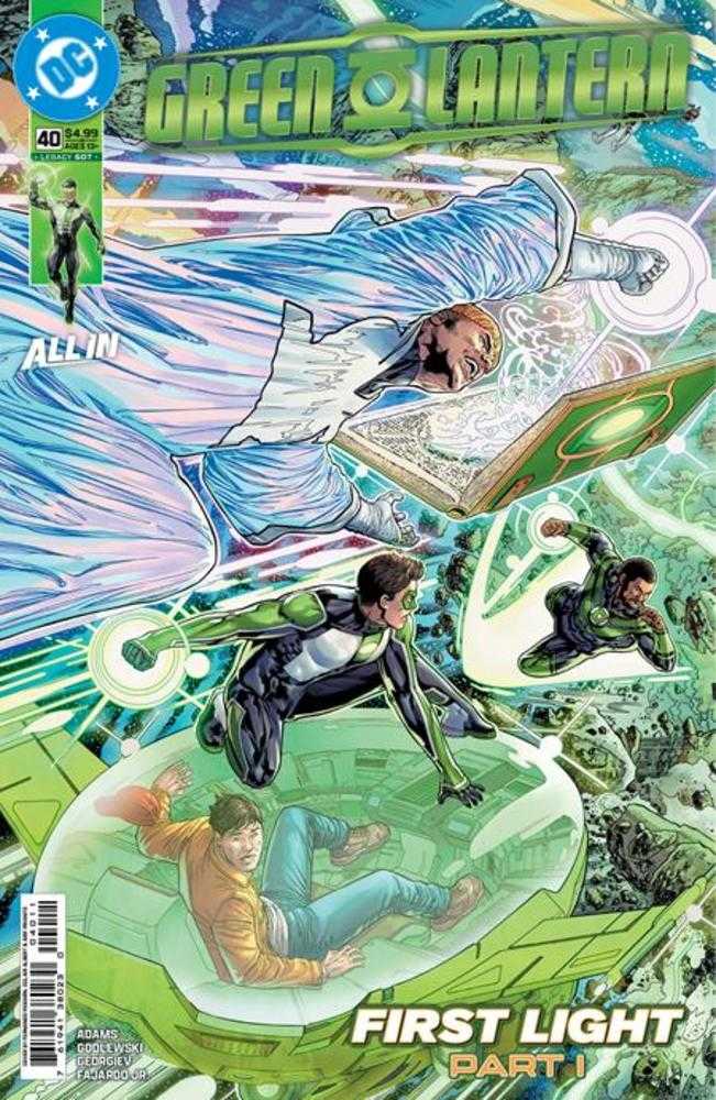 GREEN LANTERN #40 COVER A FERNANDO PASARIN & OCLAIR ALBERT CONNECTING COVER
