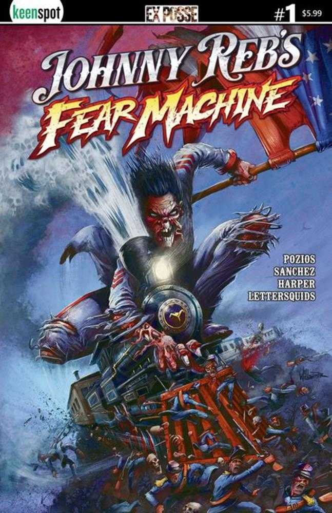 JOHNNY REBS FEAR MACHINE #1 COVER A TOBY WILLSMER (2026) Comic