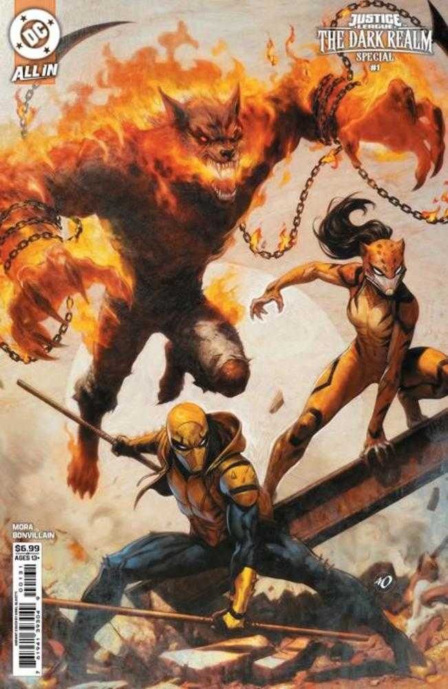 JUSTICE LEAGUE THE DARK REALM SPECIAL #1 (ONE SHOT) COVER C ARIEL OLIVETTI CARD STOCK COVER