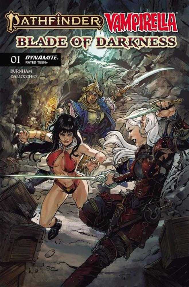 PATHFINDER VAMPIRELLA BLADE OF DARKNESS #1 COVER A STEVEN CUMMINGS (2026) Comic