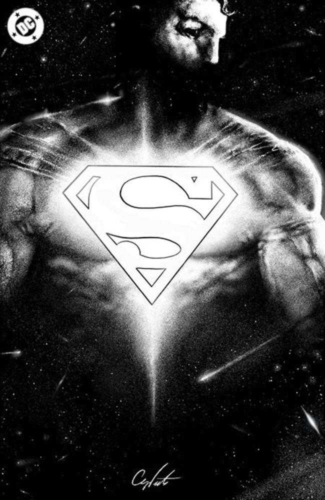 SUPERMAN #43 COVER F STEVAN SUBIC GLOW IN THE DARK CARD STOCK VARIANT