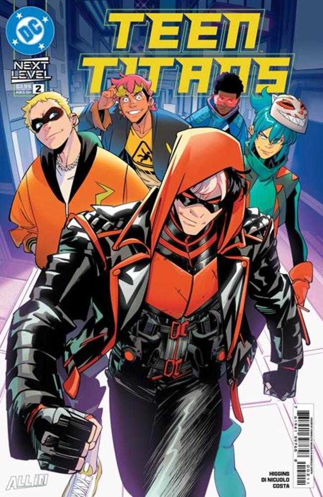 TEEN TITANS #2 COVER A DANIELE DI NICUOLO (DC 2026) 1st Print Comic