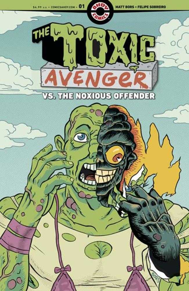 TOXIC AVENGER VS THE NOXIOUS OFFENDER #1 COVER A MATT BORS (MATURE) (2026) Comic