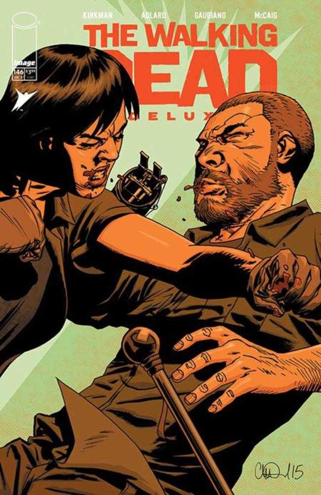 WALKING DEAD DELUXE #146 COVER B CHARLIE ADLARD & DAVE MCCAIG VARIANT (MATURE)