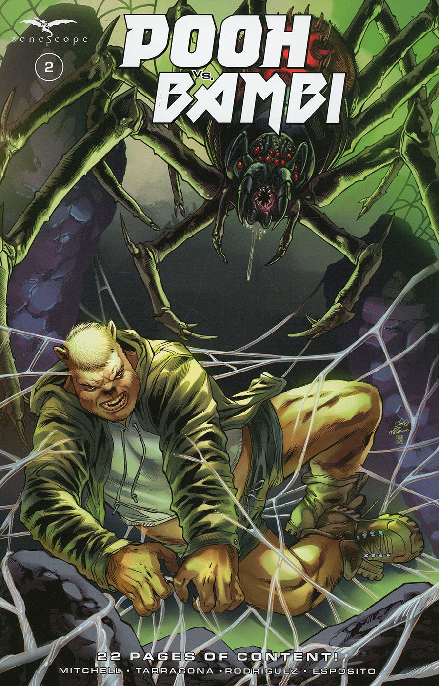 POOH VS BAMBI #2 (OF 3) COVER B IGOR VITORINO (MR)