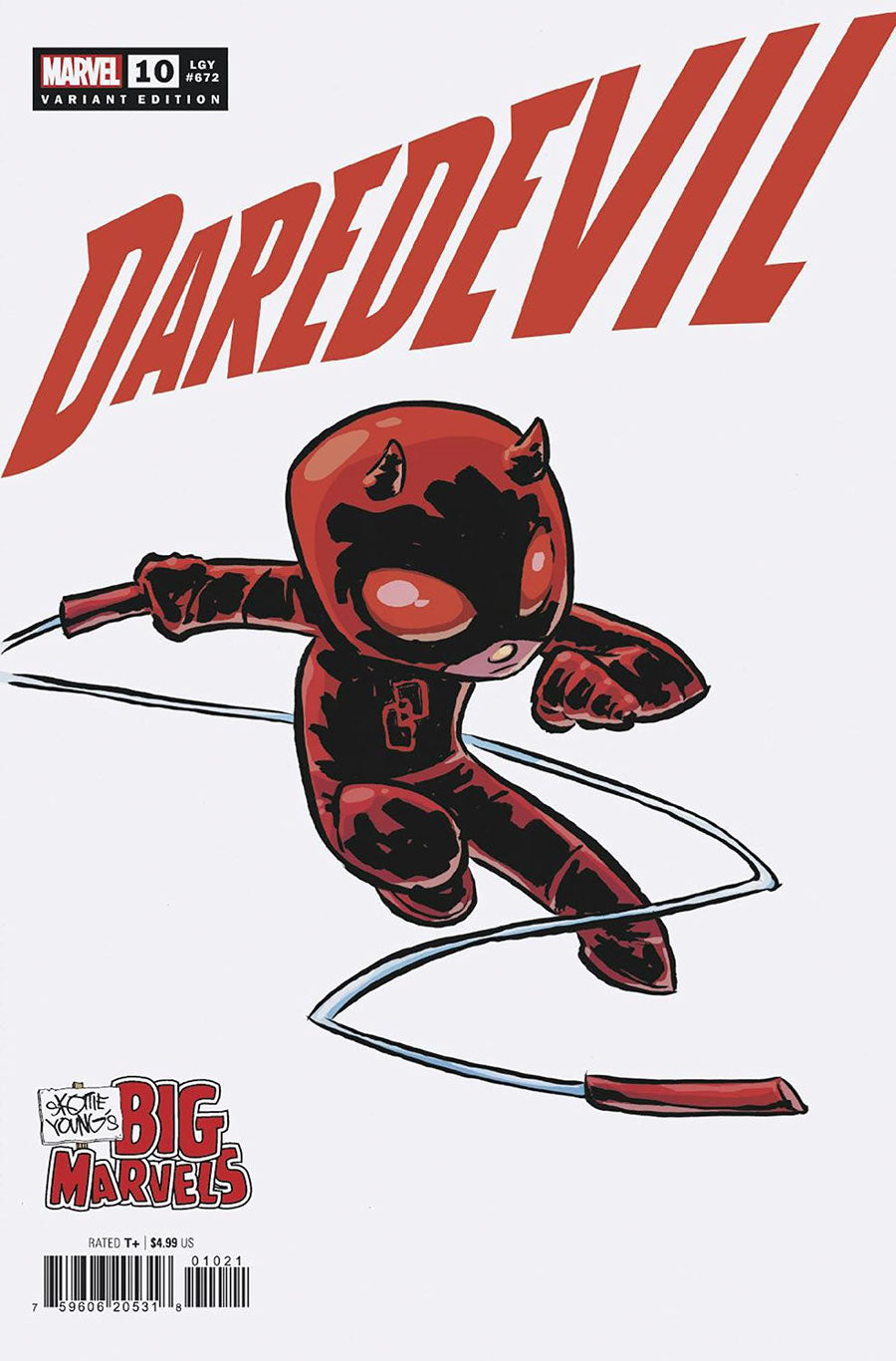 DAREDEVIL #10 SKOTTIE YOUNG BIG MARVEL VAR