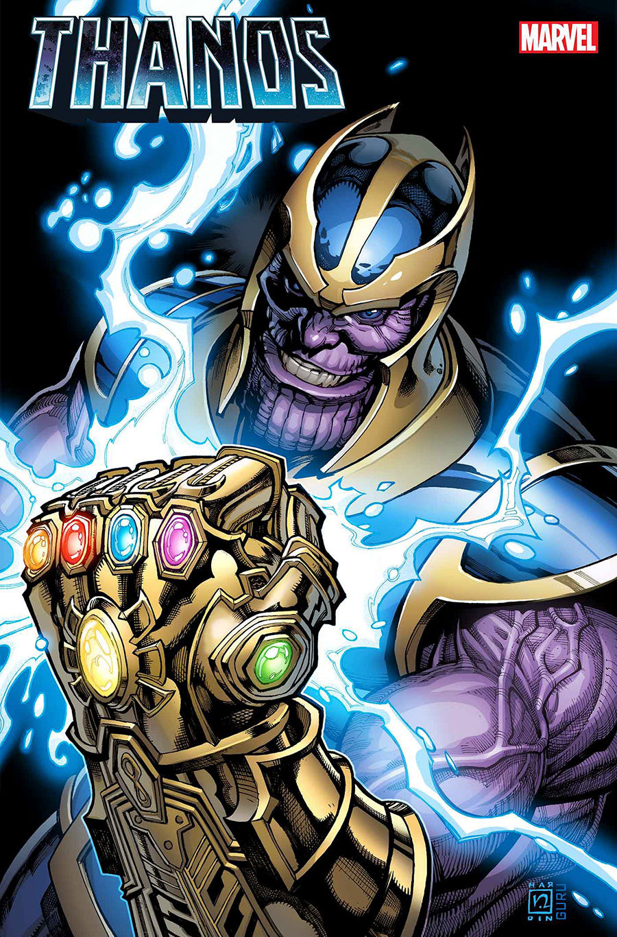 THANOS ANNUAL #1 CHAD HARDIN FOIL VARIANT