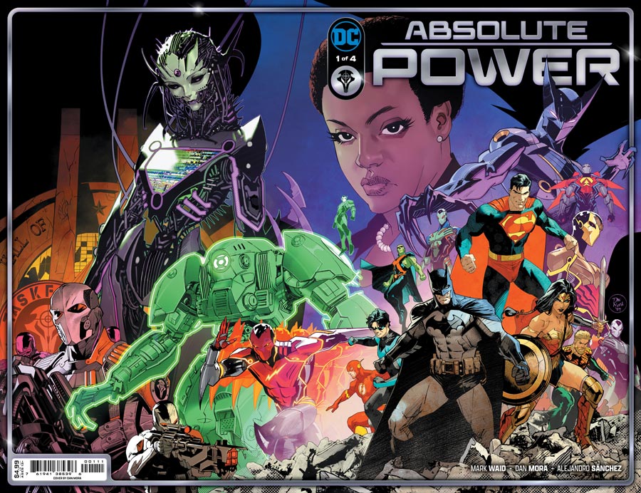 ABSOLUTE POWER #1 (OF 4) COVER A DAN MORA WRAPAROUND