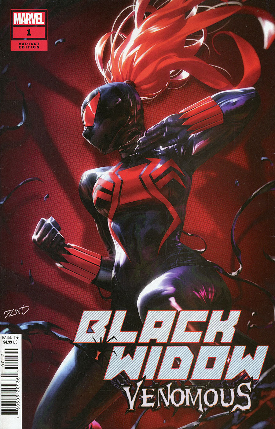 BLACK WIDOW VENOMOUS #1 DERRICK CHEW BLACK WIDOW VARIANT