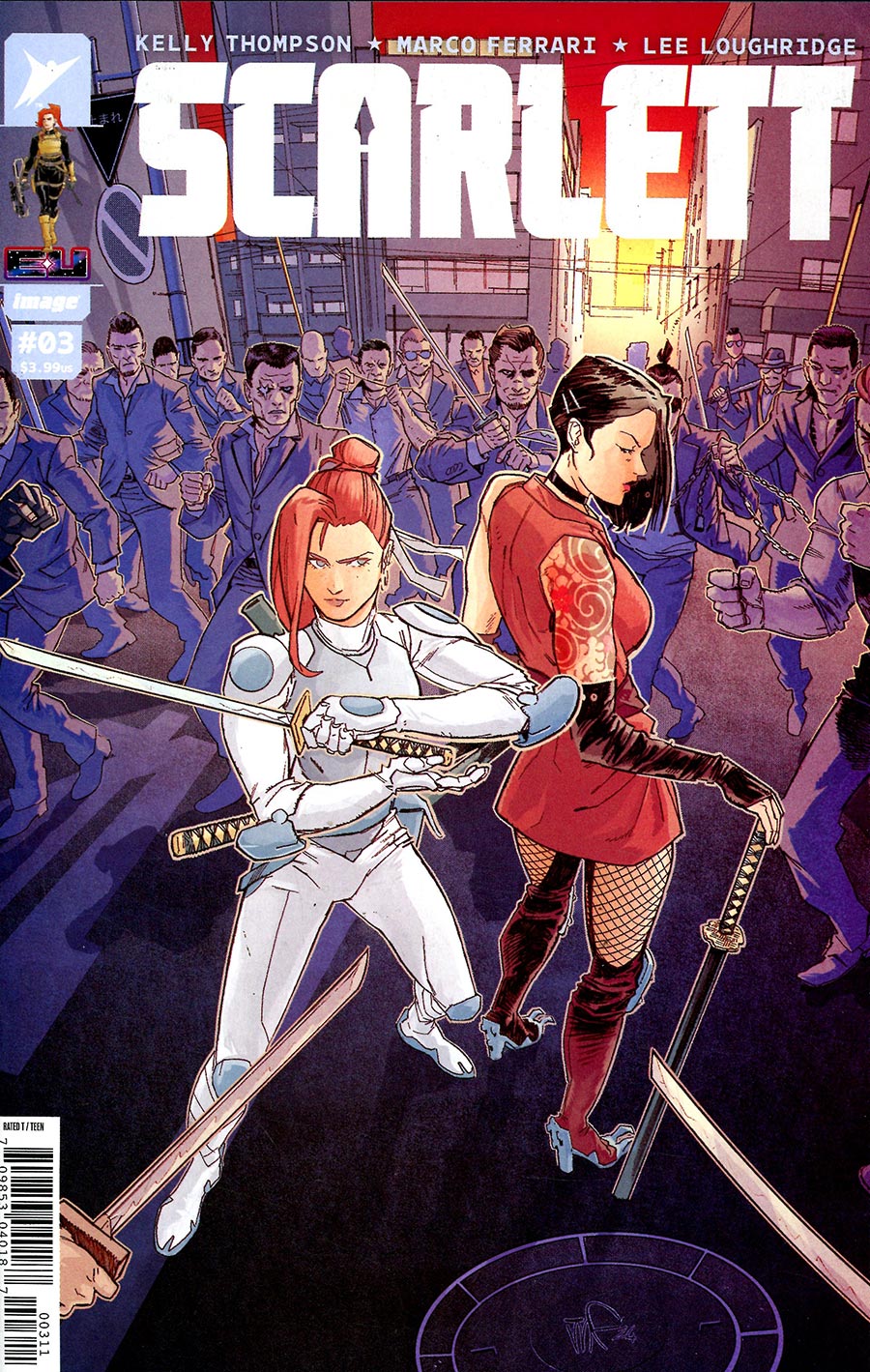 SCARLETT #3 (OF 5) COVER A MARCO FERRARI & LEE LOUGHRIDGE