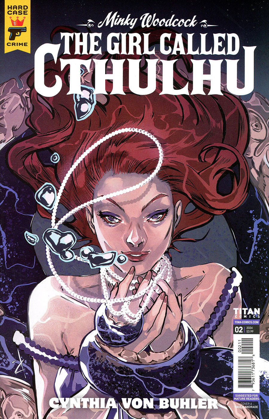 MINKY WOODCOCK GIRL CALLED CTHULHU #2 (OF 4) COVER A ANDRADE