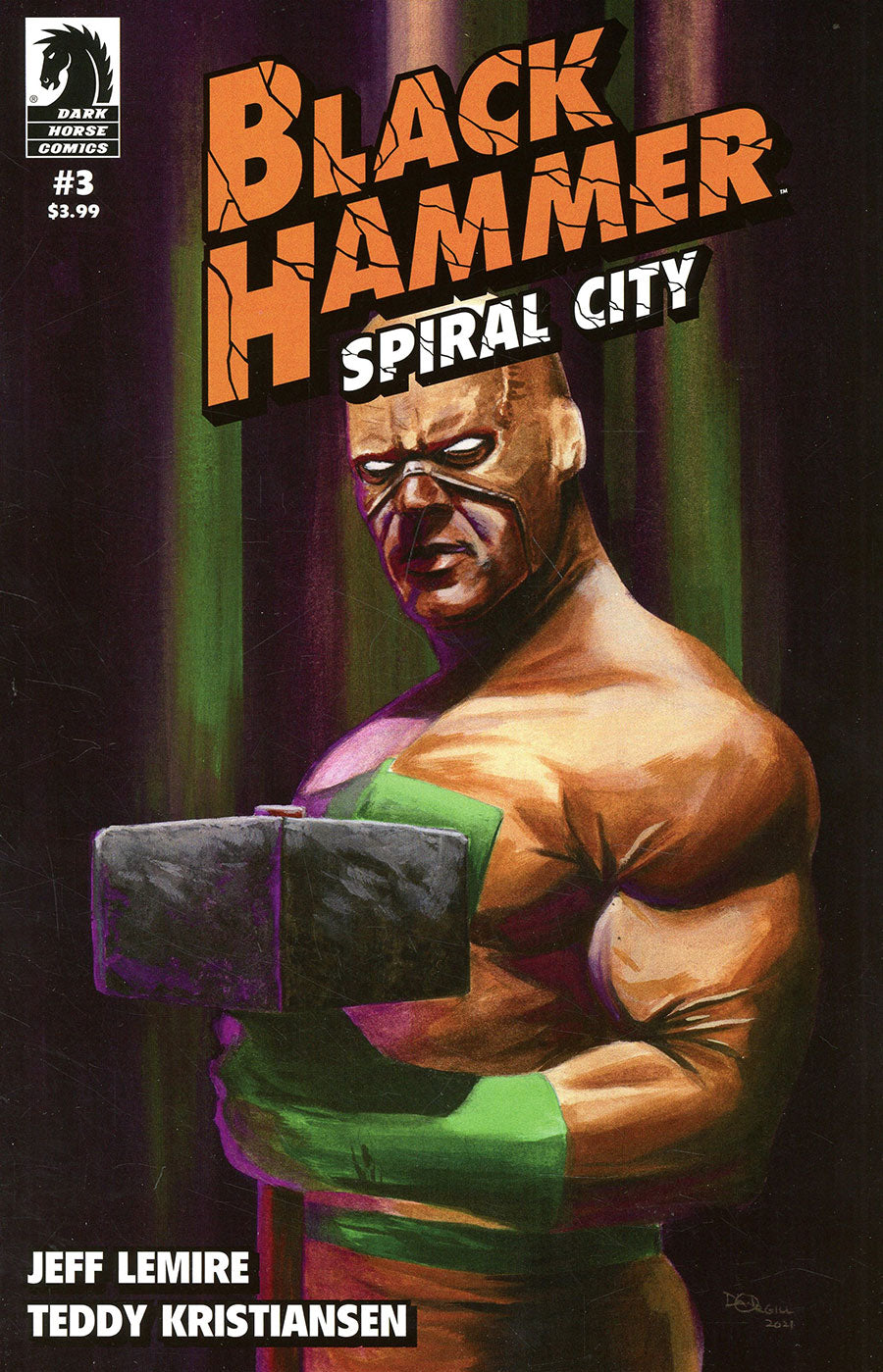 BLACK HAMMER: SPIRAL CITY #3 (COVER B) (DAN ORGILL)