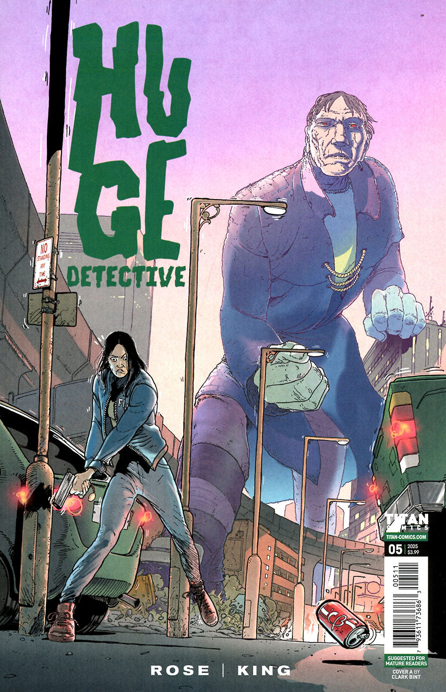 HUGE DETECTIVE #5 (OF 5) COVER A CLARK BINT (MATURE)