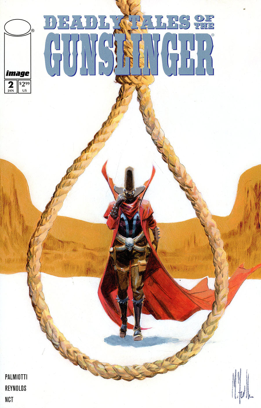 DEADLY TALES OF THE GUNSLINGER SPAWN #2 COVER A MARCO FAILLA