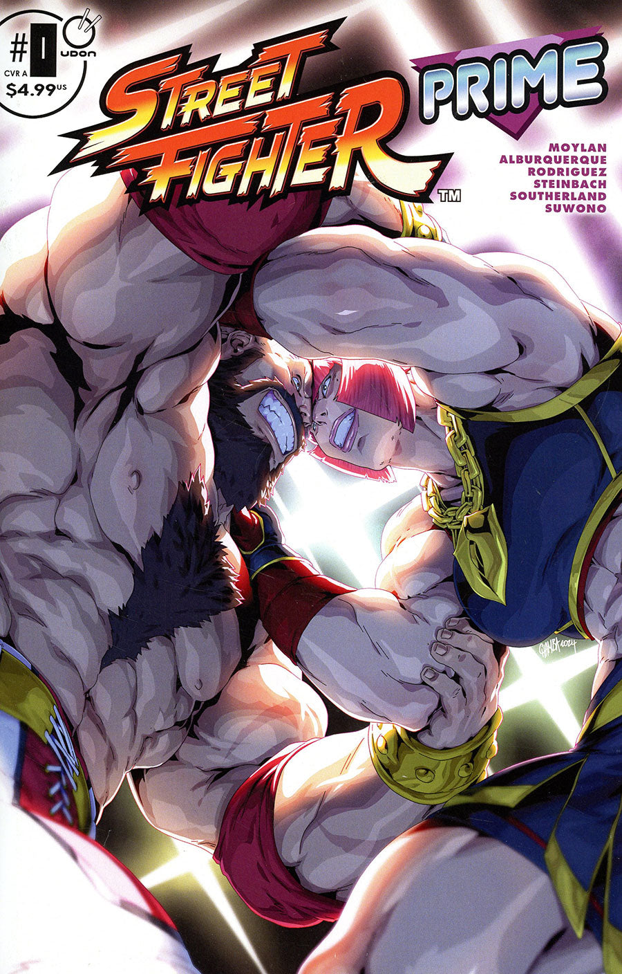 STREET FIGHTER PRIME #0 COVER A CHAMBA