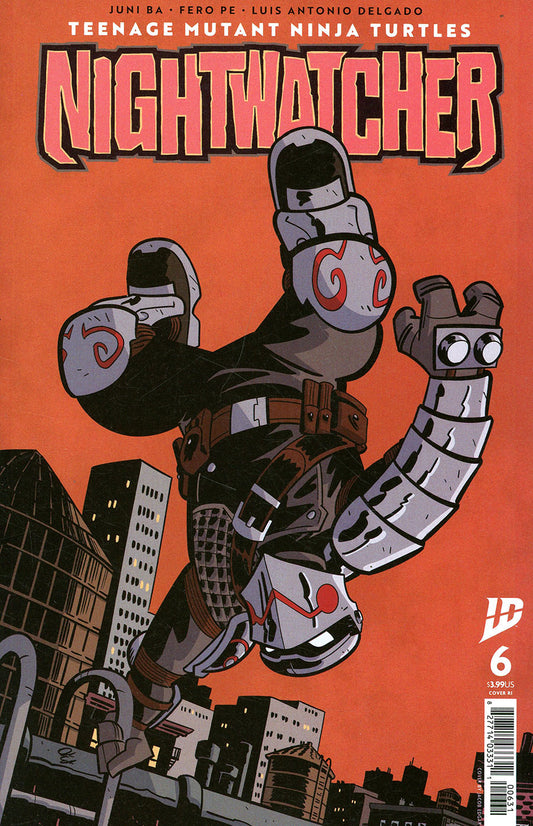 TEENAGE MUTANT NINJA TURTLES NIGHTWATCHER #6 1:10 EDGAR VARIANT