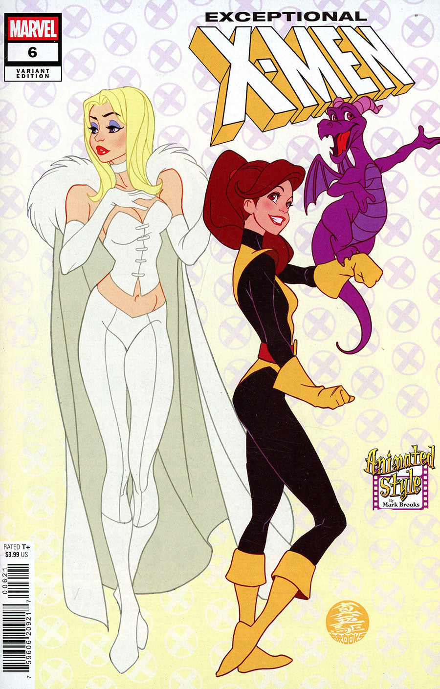 EXCEPTIONAL X-MEN #6 MARK BROOKS ANIMATED-STYLE VARIANT