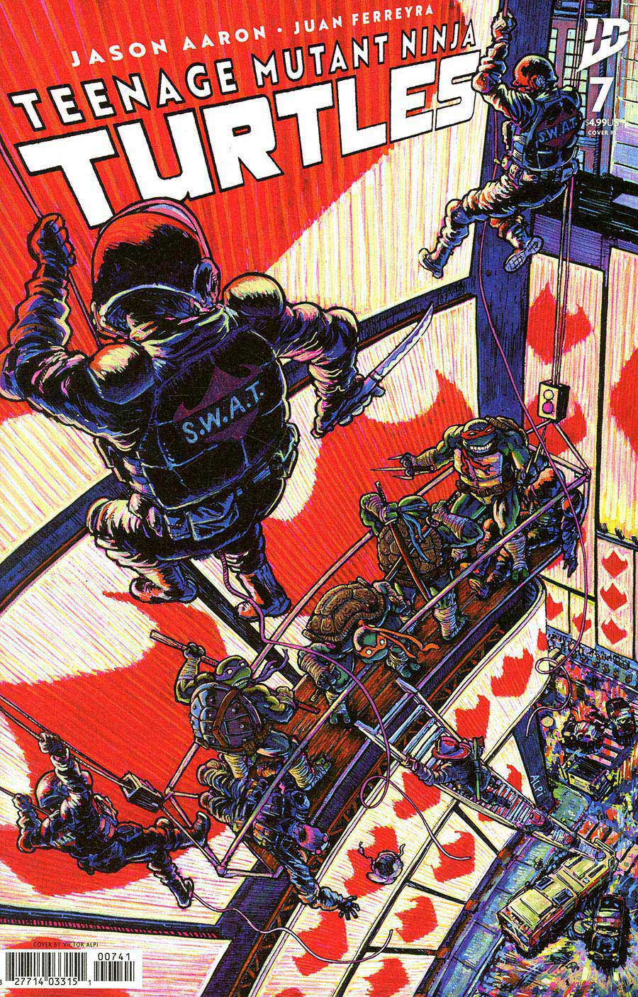 TEENAGE MUTANT NINJA TURTLES #7 1:10 VARIANT (ALPI)