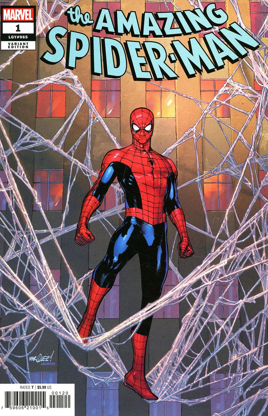 AMAZING SPIDER-MAN #1 1:25 VARIANT DAVID MARQUEZ VARIANT