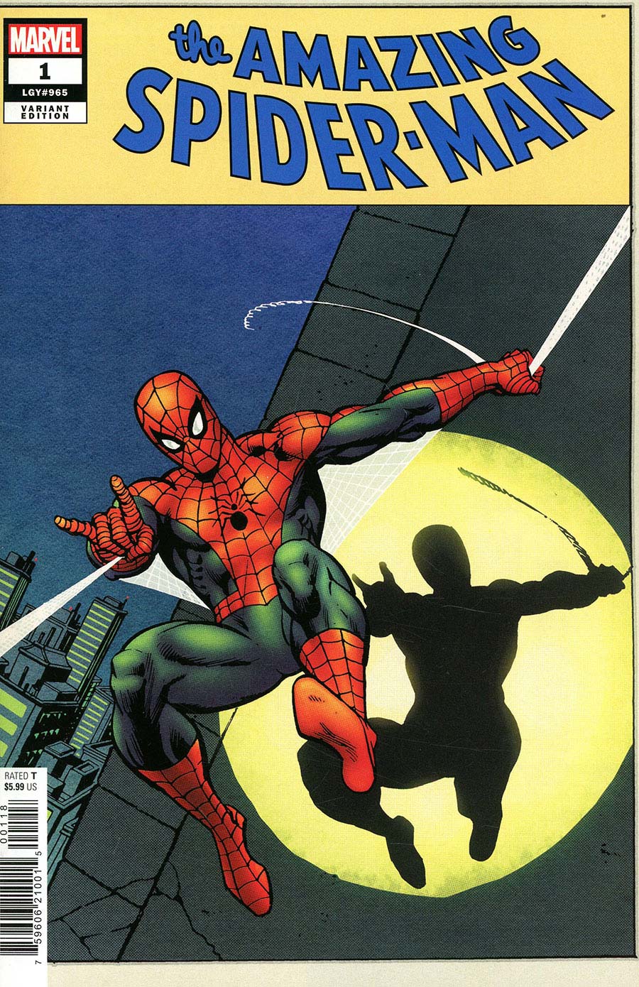 AMAZING SPIDER-MAN #1 1:50 VARIANT GIL KANE HIDDEN GEM
