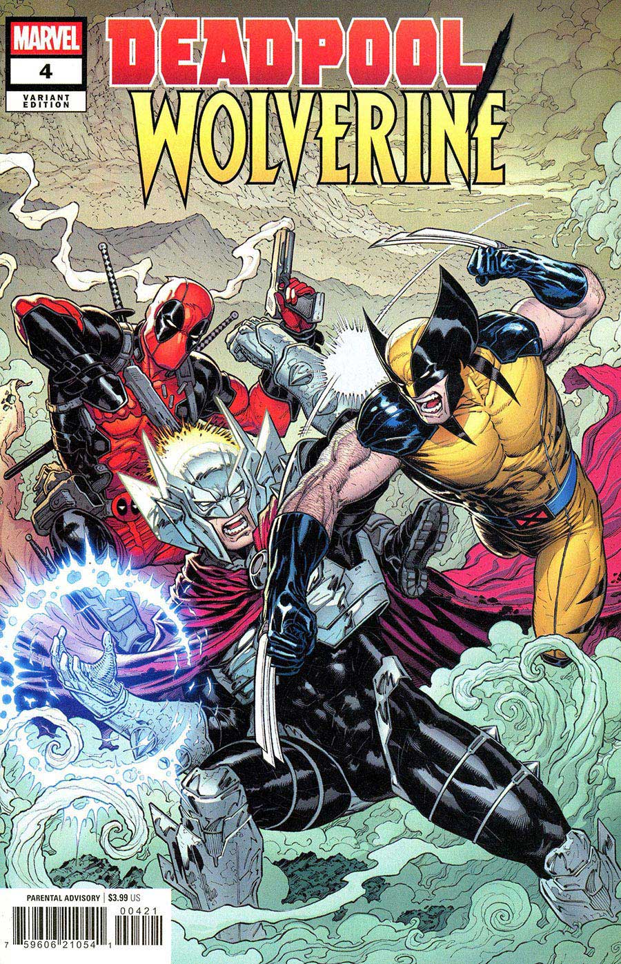 DEADPOOL WOLVERINE #4 IAN CHURCHILL VARIANT