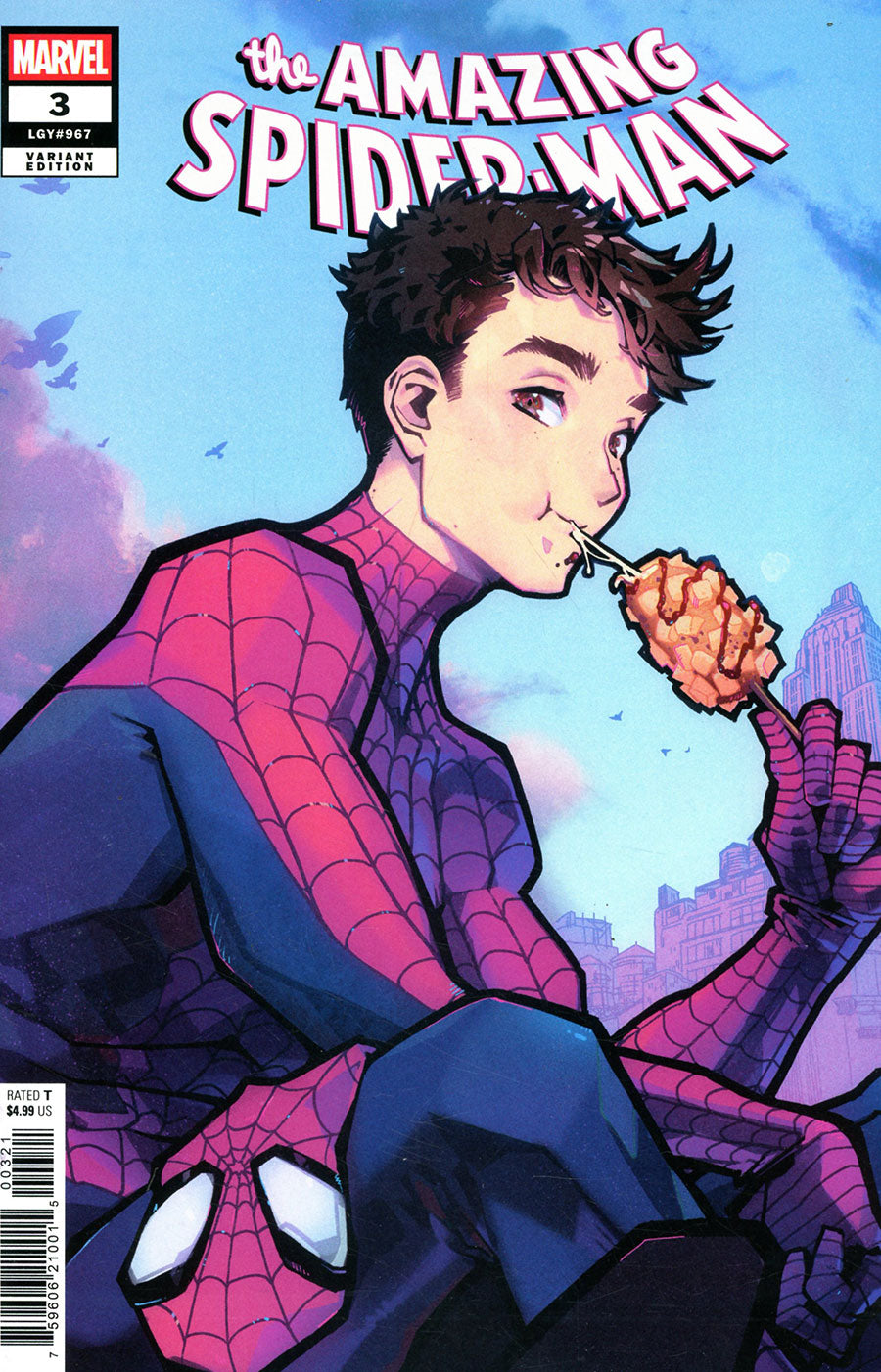 AMAZING SPIDER-MAN #3 ROSE BESCH VARIANT