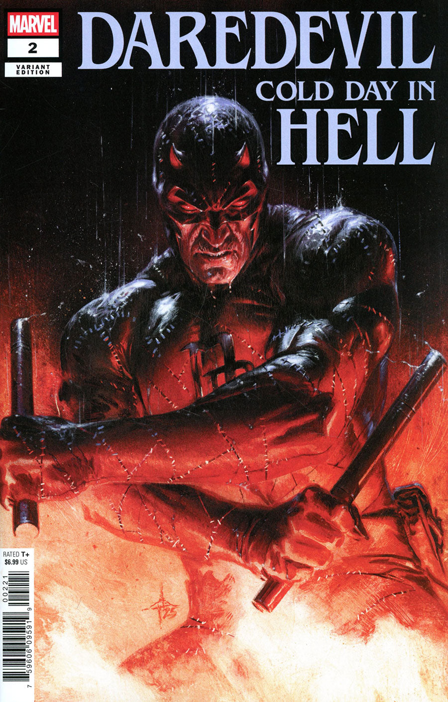 DAREDEVIL: COLD DAY IN HELL #2 GABRIELE DELL'OTTO VARIANT