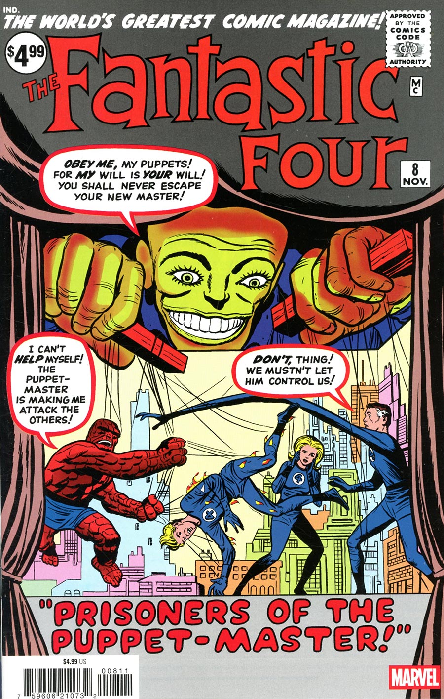 FANTASTIC FOUR #8 FACSIMILE EDITION