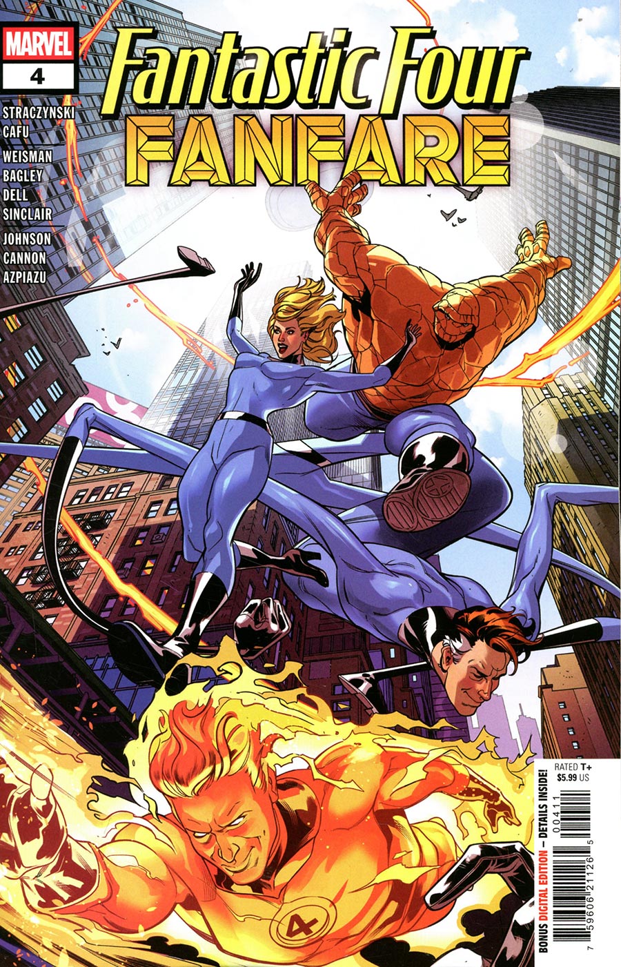 FANTASTIC FOUR FANFARE #4