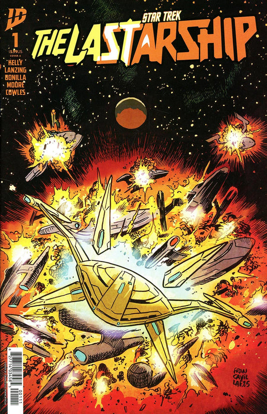 STAR TREK: THE LAST STARSHIP #1 COVER A (FRANCAVILLA)