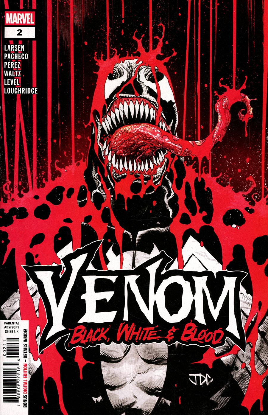 VENOM: BLACK, WHITE & BLOOD #2