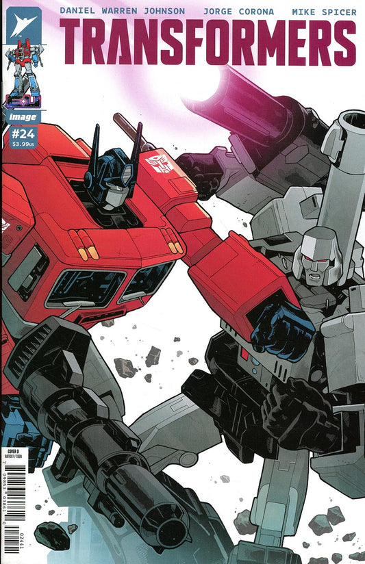 TRANSFORMERS #24 COVER D 1:25 JEFF SPOKES VARIANT