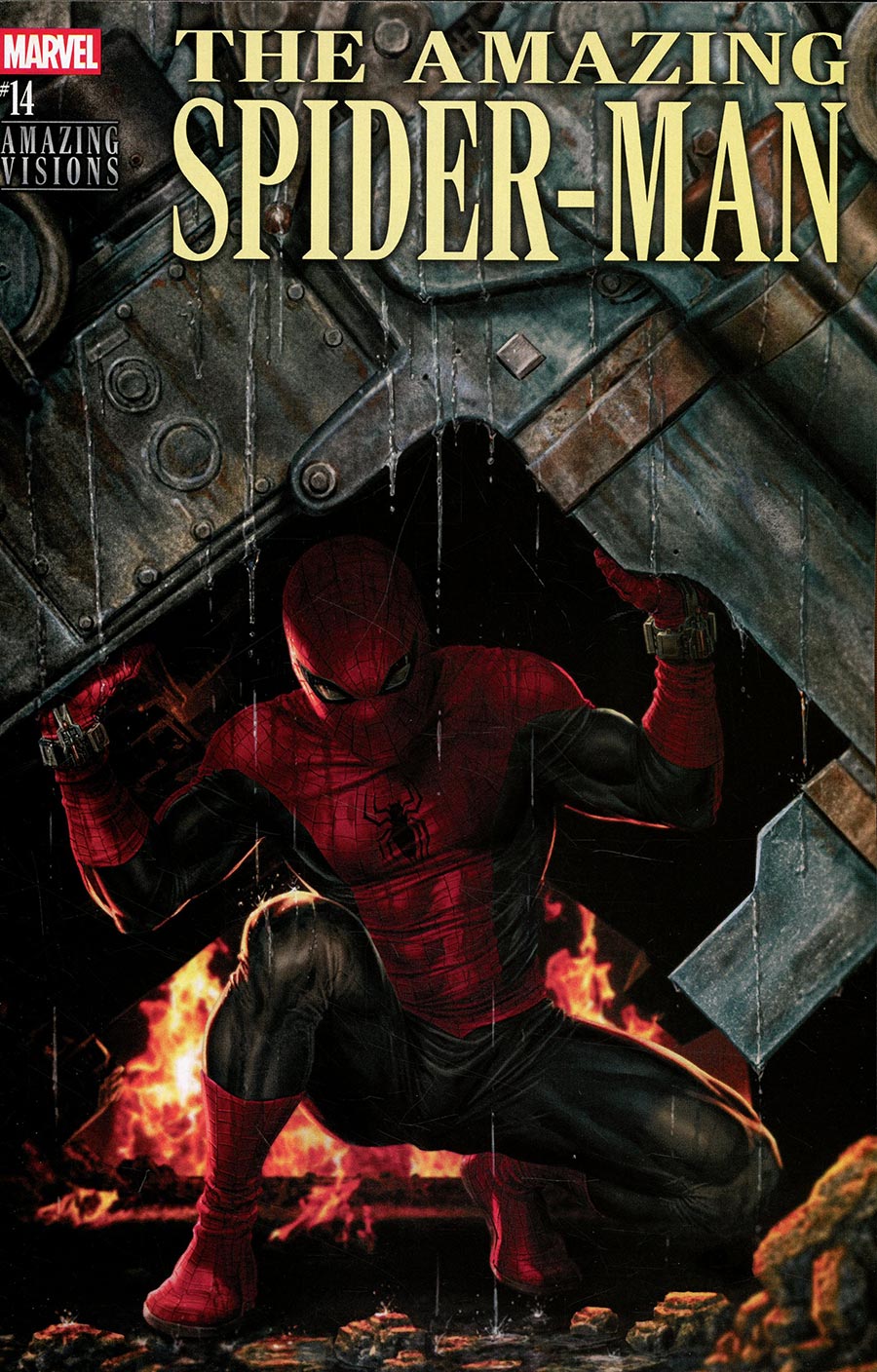 AMAZING SPIDER-MAN #14 LEE BERMEJO AMAZING VISIONS VARIANT