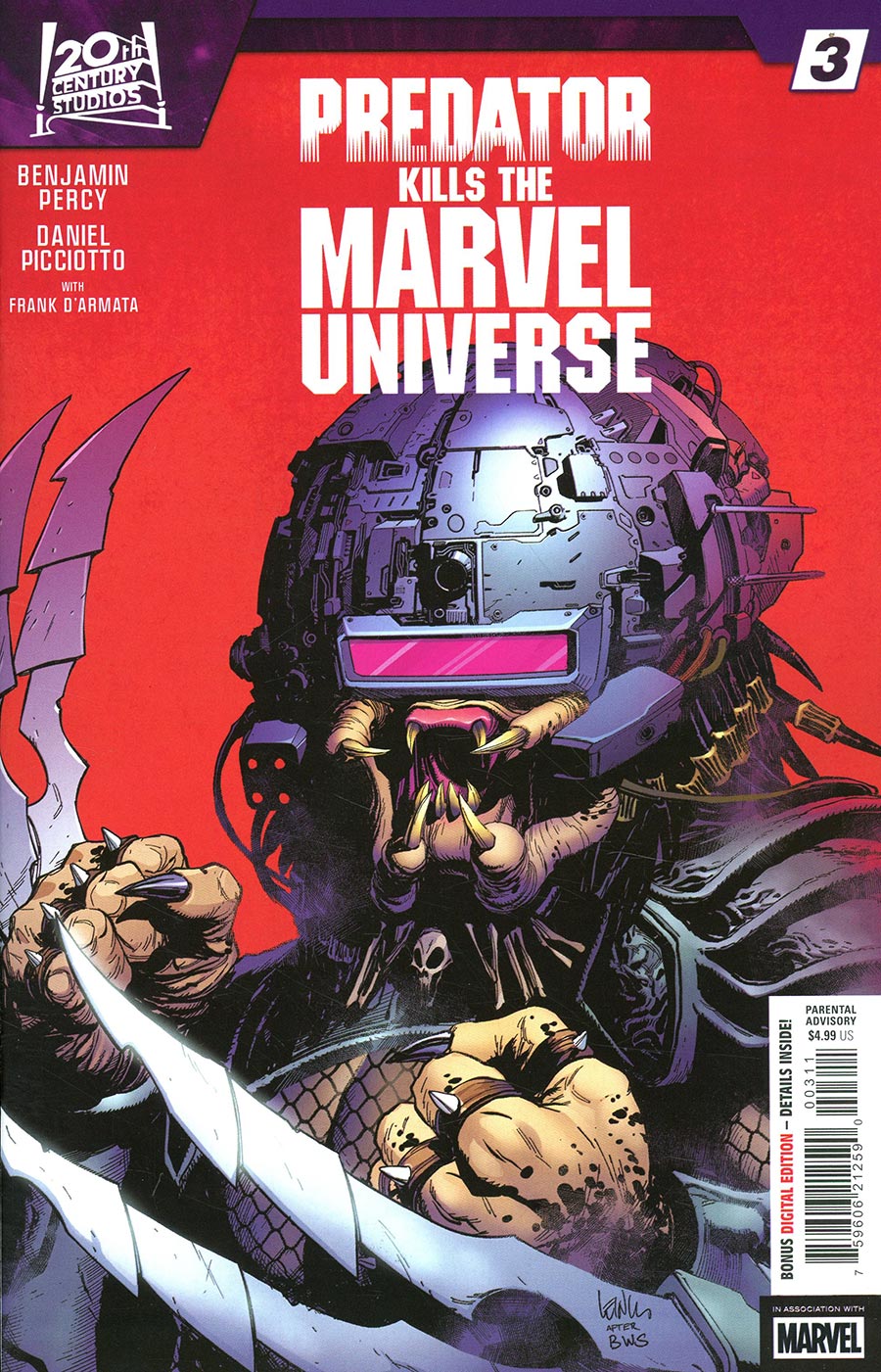 PREDATOR KILLS THE MARVEL UNIVERSE #3