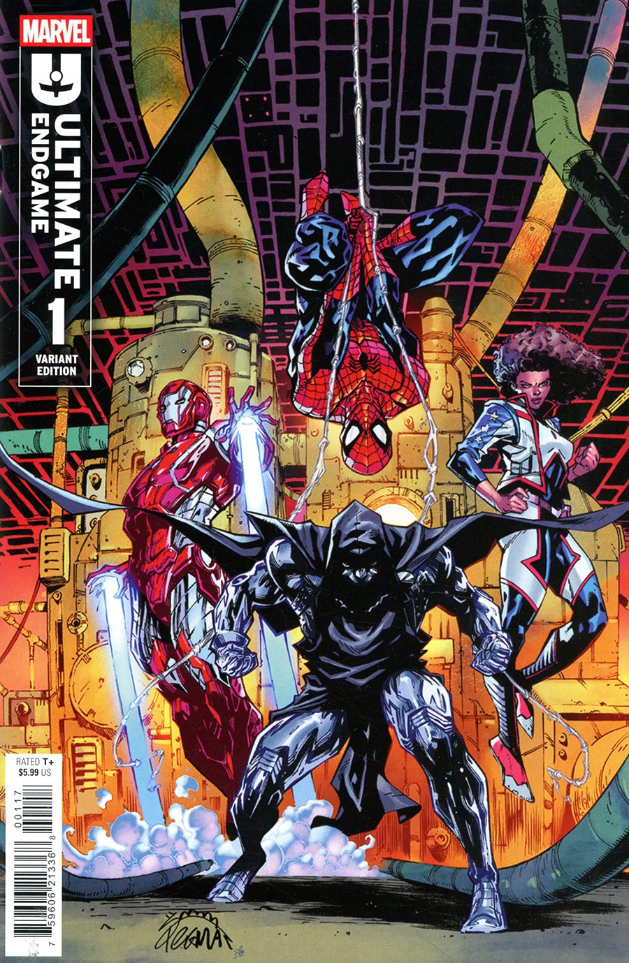 ULTIMATE ENDGAME #1 RYAN STEGMAN 1:25 VARIANT (Marvel 2026) 1st Print Comic