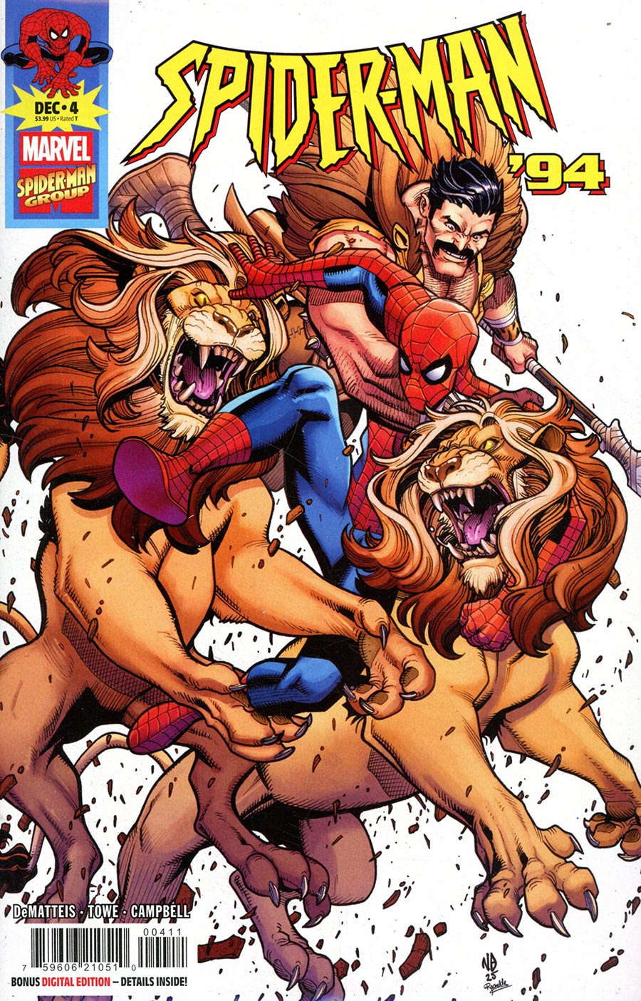 SPIDER-MAN '94 #4 (Marvel 2025) 1st Print Comic