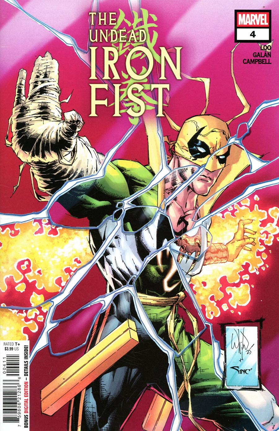 THE UNDEAD IRON FIST #4 (Marvel 2025) 1st Print Comic