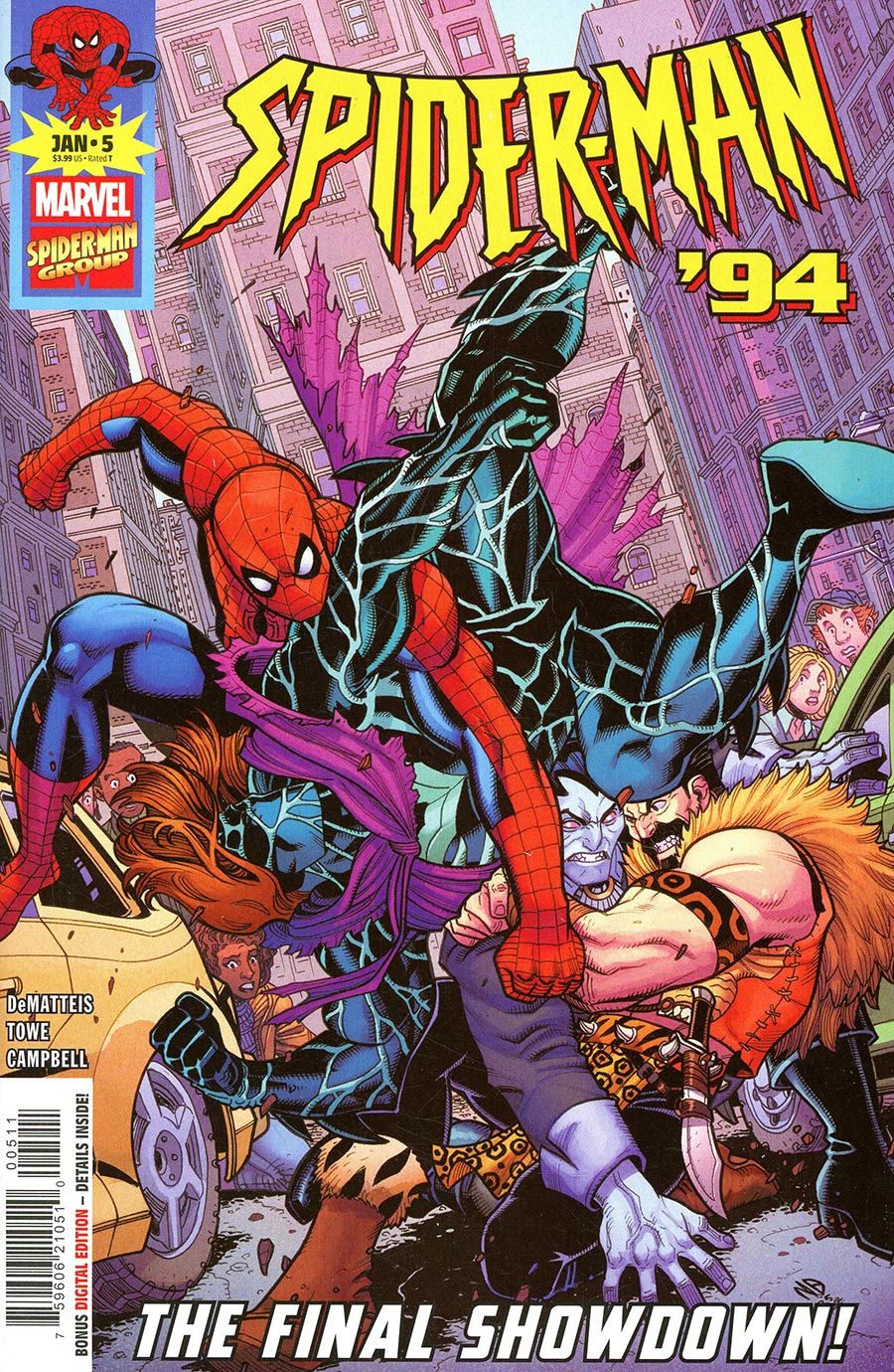 SPIDER-MAN '94 #5 (Marvel 2026) 1st Print Comic