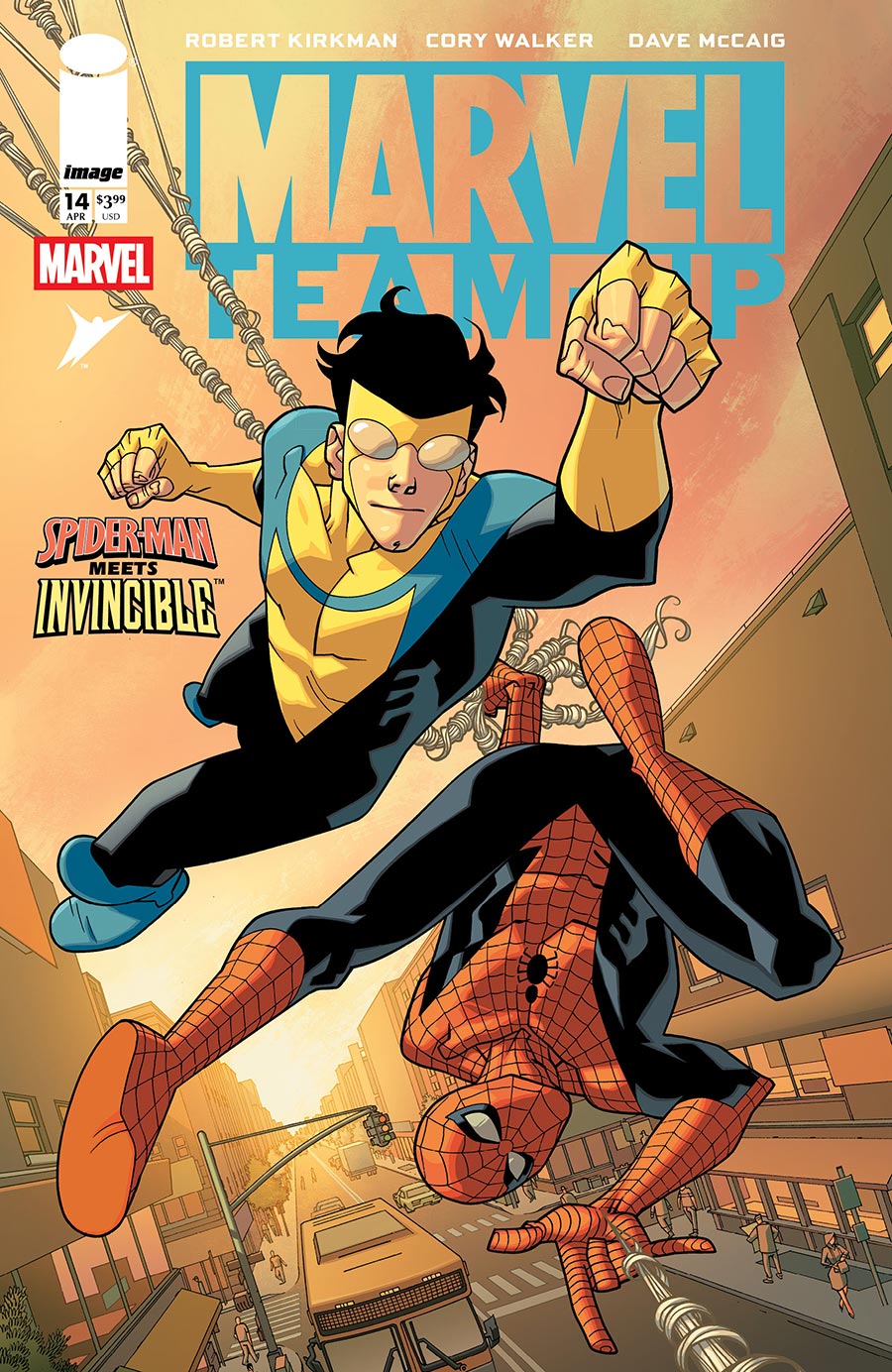 MARVEL TEAMUP #14 FACSIMILE EDITION COVER A CORY WALKER & DAVE MCCAIG Comic