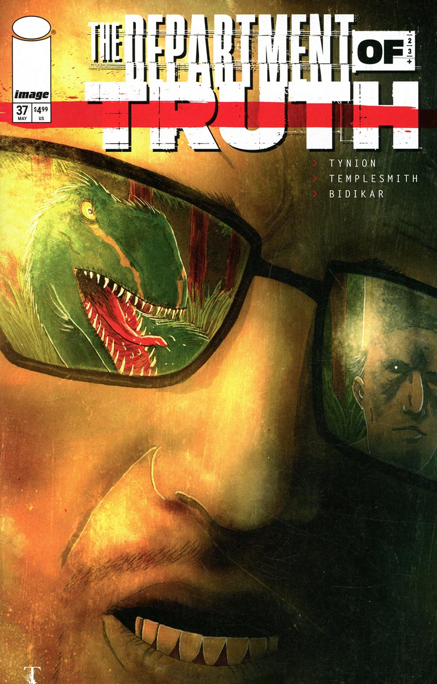 DEPARTMENT OF TRUTH #37 COVER B 1:10 BEN TEMPLESMITH VARIANT (MATURE)