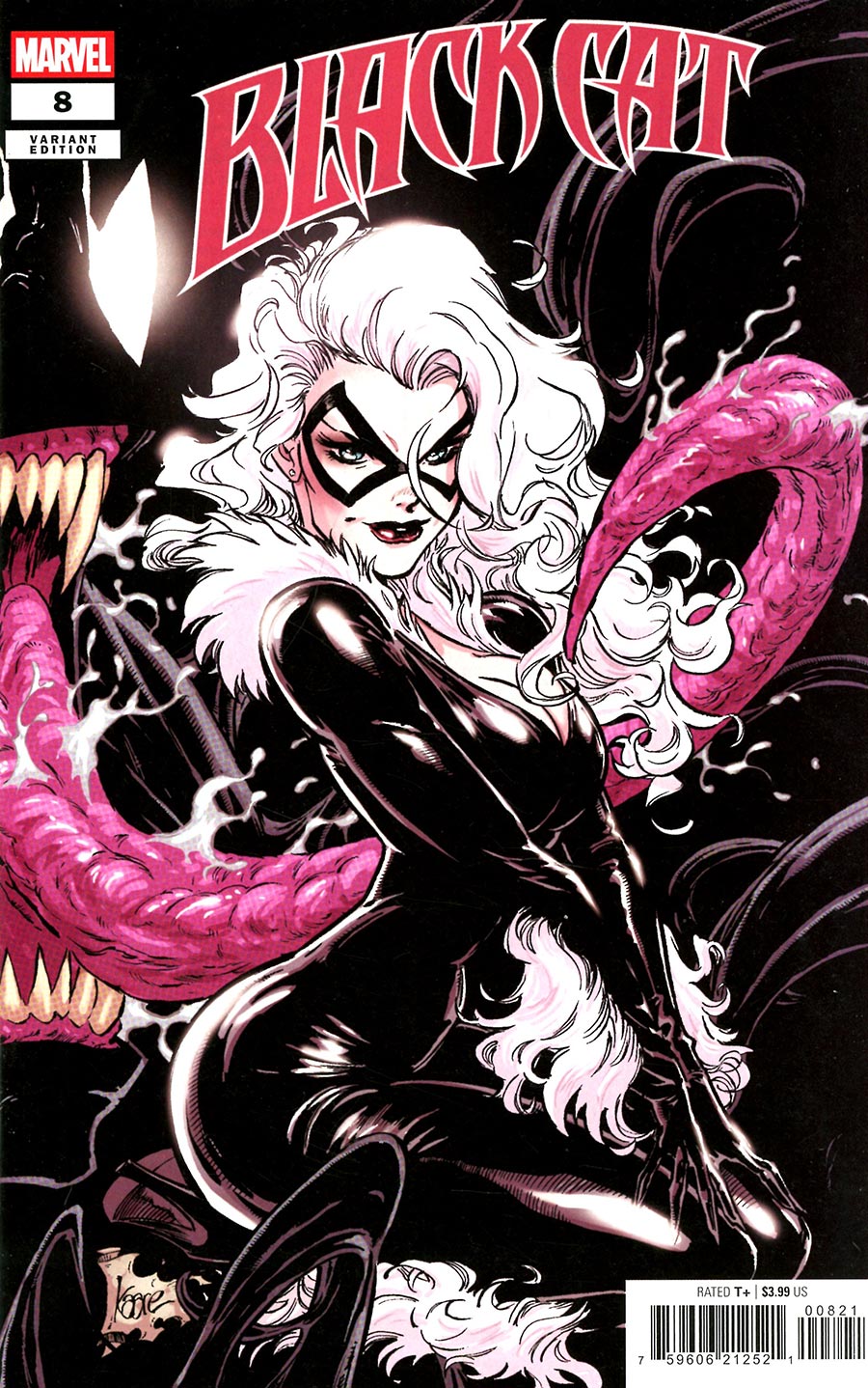BLACK CAT #8 KAARE ANDREWS 2 PART CONNECTING VARIANT (Marvel 2026) Comic