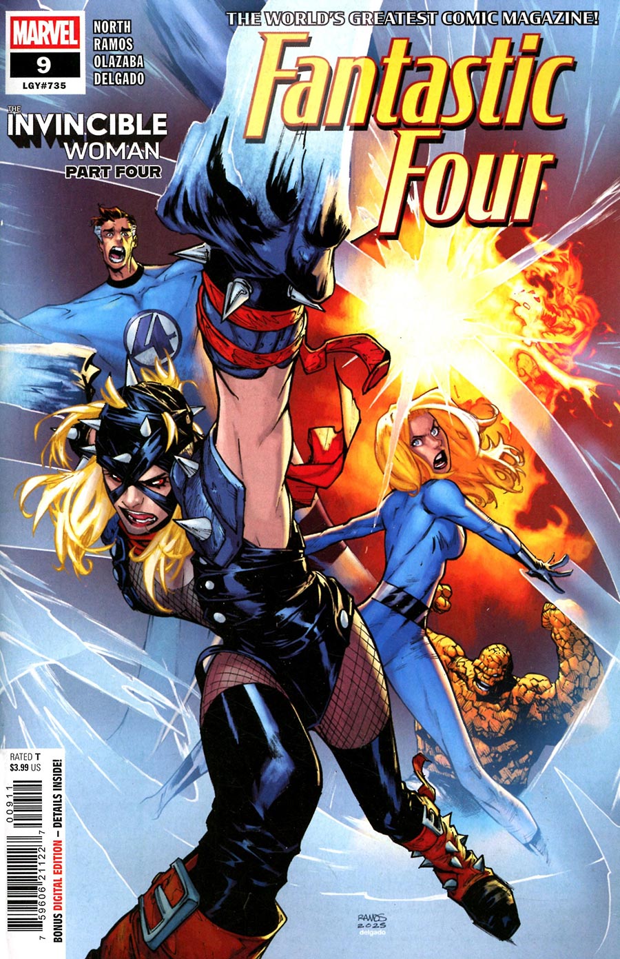 FANTASTIC FOUR #9 (Marvel 2026) 1st Print Comic