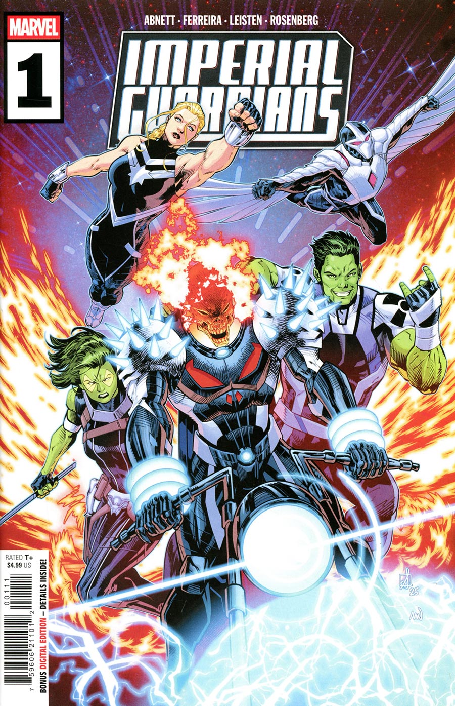IMPERIAL GUARDIANS #1 (Marvel 2026) 1st Print Comic