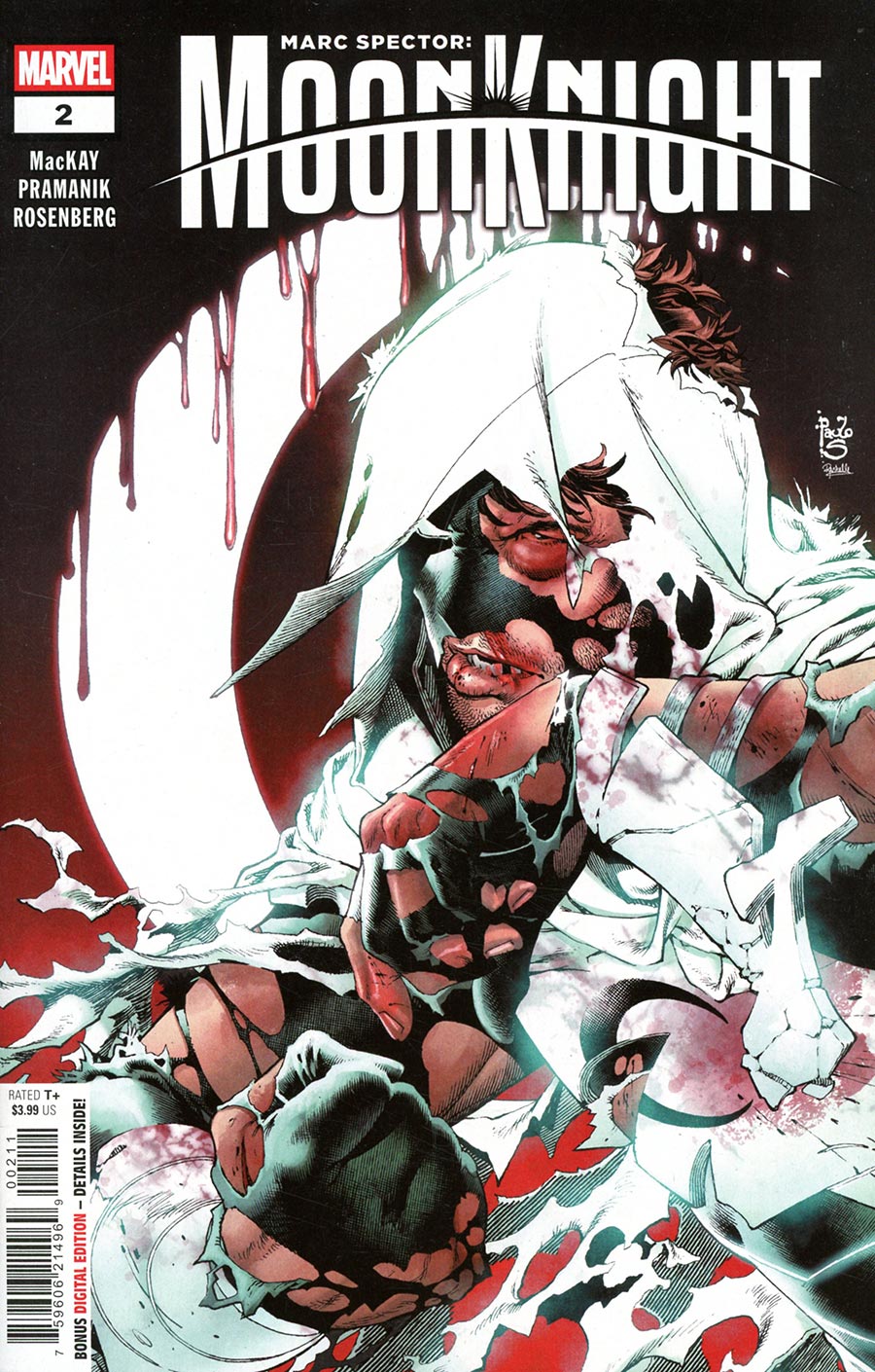 MARC SPECTOR: MOON KNIGHT #2 (Marvel 2026) 1st Print Comic