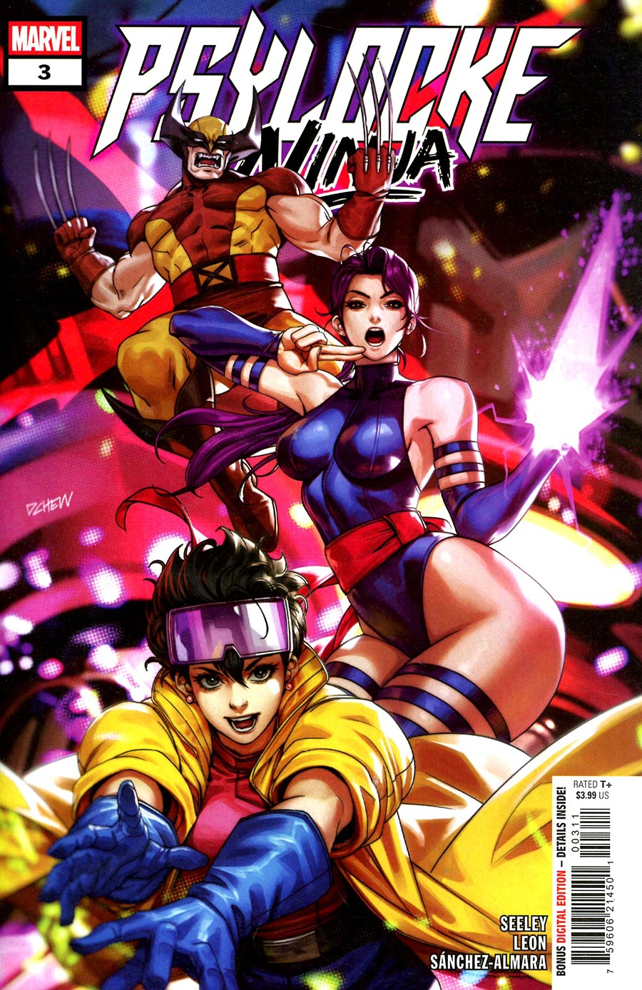 PSYLOCKE: NINJA #3 (Marvel 2026) 1st Print Comic